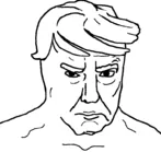 donald_trump portrait soyjak united_states wojak // 761x775 // 35KB