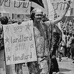 1:1_aspect_ratio gay identity_politics landlord lgbt meta:monochrome meta:photo protest sign // 640x640 // 72KB