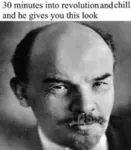 bolshevik netflix_and_chill revolution russia russian_sfsr soviet_union vladimir_lenin // 480x551 // 273KB