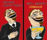 comrade pepe smug soviet_union vladimir_lenin well_meme'd wine // 680x583 // 123KB