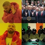 1:1_aspect_ratio donald_trump drake ireland irish_republican_army republican_party united_states // 717x717 // 77KB