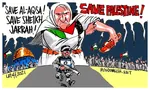 arab artist:carlos_latuff palestine resistance west_asia zionism zionist_regime // 1844x1108 // 397KB