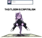 anthro dollar floor_is my_little_pony pony slav slav_squat // 1276x1154 // 446KB