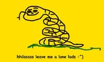 gadsden_flag hiss libertarianism ms_paint snake // 681x407 // 51KB