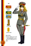 anime blade blonde_hair german_democratic_republic germany gloves medal nationale_volksarmee peaked_cap salute soldier uniform weapon // 705x1024 // 166KB