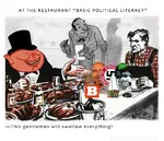 alt_right bourgeoisie capitalism fascism happy_merchant hat ideology porky reactionary restaurant site:pol // 604x518 // 84KB