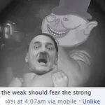 adolf_hitler bourgeoisie capitalism fascism germany hat nazi nazi_germany porky the_weak_should_fear_the_strong // 607x608 // 72KB