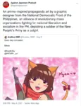 catgirl cpp guerrilla meta:screencap national_democratic_front new_people's_army npa philippines site:twitter // 606x790 // 374KB