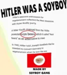 adolf_hitler fascism germany meta:screencap nazi nazi_germany soy_beans soyboy_gang soyjak wojak x_gang // 1533x1716 // 862KB