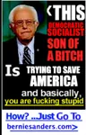 2016 advertisement bernie_sanders election glasses social_democracy ugly_son_of_a_bitch united_states // 516x810 // 72KB