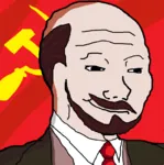 hammer_and_sickle smug soviet_union vladimir_lenin wojak // 756x760 // 34KB