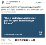 american_airlines class_struggle labor los_angeles_times meta:screencap site:twitter tweet wage // 680x666 // 186KB