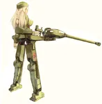 amber_eyes anime armored_fighting_vehicle blonde_hair cannon is-2 mecha_musume soviet_union tank uniform war weapon world_war_ii // 800x816 // 85KB