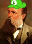 friedrich_engels game hat luigi mario marxism meta:edit meta:lowres portrait super_mario video_game // 312x429 // 176KB