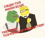 angry faux_cyrillic means_of_production minion pepe propaganda revolution // 540x459 // 357KB