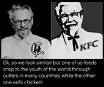 colonel_sanders food glasses kfc leon_trotsky shit trotskyism // 960x799 // 72KB