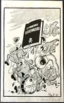 aleksandr_solzhenitsyn anti_communism book boris_yefimov caricature gulag gulag_archipelago prison russian_text soviet_union translated // 750x1196 // 203KB