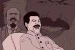 joseph_stalin karl_marx laugh marxism marxism_leninism meta:lowres reaction_image soviet_union vladimir_lenin // 500x333 // 31KB