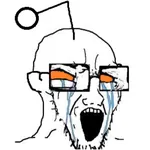 crying glasses reaction_image site:reddit snoo soy wojak // 600x598 // 222KB