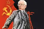 2016 bernie_sanders election flag glasses hammer_and_sickle red_star social_democracy soviet_union star united_states vladimir_lenin // 618x412 // 66KB