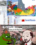 bolshevik meta:highres pepe red_army russia russian_civil_war russian_sfsr smug soviet_union victory vladimir_lenin war white_army wojak // 1696x2153 // 648KB