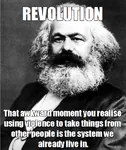 capitalism impact_font karl_marx marxism revolution surplus_value system theft violence // 478x571 // 230KB