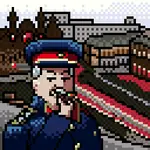 cigarette joseph_stalin meta:animated meta:gif pixel_art smoke soviet_union // 256x256 // 132KB