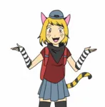 artist:catgirl_drawfriend bunker catgirl character:anarcho_hoxhaism_catgirl character:political_ideology_catgirls cute hoxhaism meta:animated meta:gif meta:lowres nekomije // 285x290 // 565KB