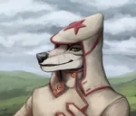 anthro budyenovka canine furry helmet red_army red_star scar soviet_union star wolf // 1280x1097 // 168KB