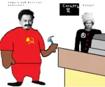 anarchism anarcho_communism black_army glasses icepick leon_trotsky makhnovshchina nestor_makhno spurdo trotskyism ukraine // 996x832 // 94KB