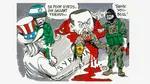 artist:carlos_latuff caricature communalism democratic_confederalism isis kurd northern_syria pkk recep_tayyip_erdogan syria syrian_civil_war turkey united_states war west_asia ypg zionism zionist_regime // 1366x768 // 285KB