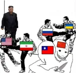 china iran kim_jong_un multipolarity russia taiwan_province ukraine united_states war // 827x794 // 133KB