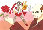 anime hammer_and_sickle joseph_stalin magical_girl sailor_moon soviet_union vladimir_lenin // 900x621 // 86KB