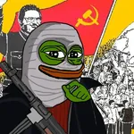 1:1_aspect_ratio chairman_gonzalo glasses gun hammer_and_sickle latin_america maoism marxism_leninism_maoism mask pepe peru shining_path smug weapon // 600x600 // 84KB