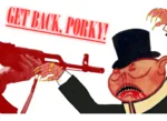 angry bourgeoisie capitalism gun hat porky top_hat weapon // 500x363 // 63KB