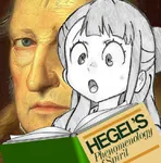 anime book georg_hegel german_idealism hegelianism kagari_atsuko little_witch_academia philosophy reading spirit // 647x656 // 779KB