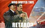 flag invitation joseph_stalin moustache reaction_image red_flag retard soviet_union vladimir_lenin // 1174x738 // 200KB