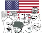 brainlet flag reaction_image sorry_americans,_nothing_personal stupidity united_states wojak // 1878x1412 // 1.4MB