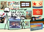 flag hammer_and_sickle nerd peaked_cap red_flag ship soviet_navy soviet_union stick_figure // 1049x780 // 177KB