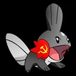 1:1_aspect_ratio hammer_and_sickle mudkip pokemon site:b // 397x397 // 101KB