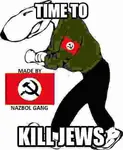 antisemitism armband genocide impact_font jew meta:lowres national_bolshevism nazbol_gang pogrom racism x_gang // 409x500 // 6.6KB