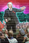 bolshevik laborwave mountain russia russian_sfsr soviet_union space vaporwave vladimir_lenin // 800x1200 // 253KB