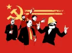 dance epilepsy fidel_castro hammer_and_sickle joseph_stalin karl_marx mao_zedong meta:animated meta:gif party star vladimir_lenin // 525x380 // 194KB