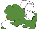 anarchism egoism glasses hug max_stirner meta:lowres pepe wojak // 500x382 // 15KB