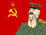 feels_good flag hammer_and_sickle joseph_stalin peaked_cap red_star soviet_union star uniform // 1024x777 // 97KB