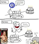 adolf_hitler cake democratic_party election liberalism united_states // 576x646 // 78KB