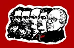 2016 bernie_sanders election friedrich_engels glasses heads joseph_stalin karl_marx marxism marxism_leninism social_democracy soviet_union united_states vladimir_lenin // 1250x814 // 209KB