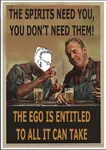 anarchism egoism glasses max_stirner poster propaganda spooks // 611x864 // 169KB