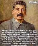 bolshevik joseph_stalin personality_cult quote soviet_union // 859x1024 // 89KB