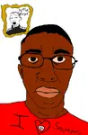 african_american chud kuz leftypol_OC nazi neonazi shooter Solomon_Henderson soyjak wojak // 491x755 // 77KB